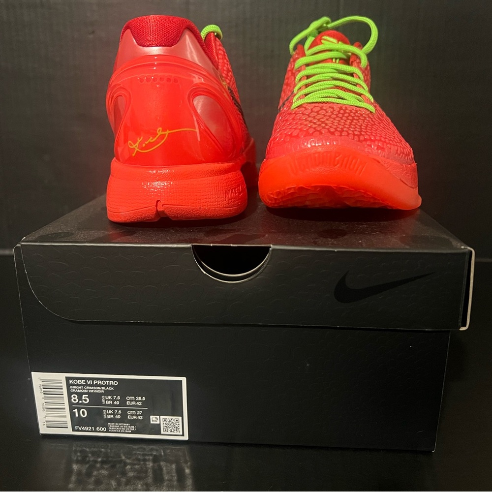 Nike Kobe 6 Reverse Grinch